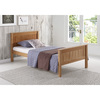 Alaterre Furniture Harmony Twin Wood Platform Bed, Cinnamon AJHO10CI